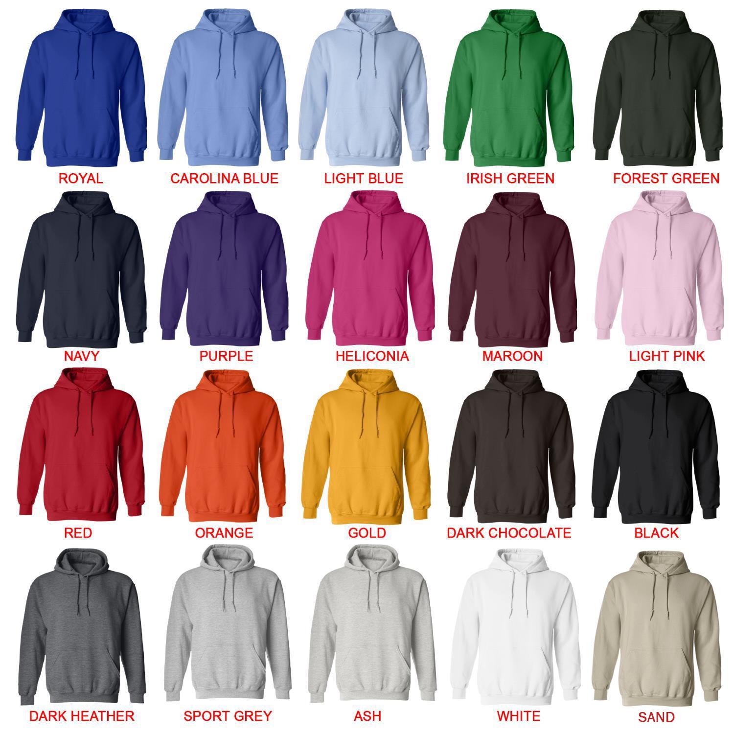 hoodie color chart - MeatCanyon UK Shop