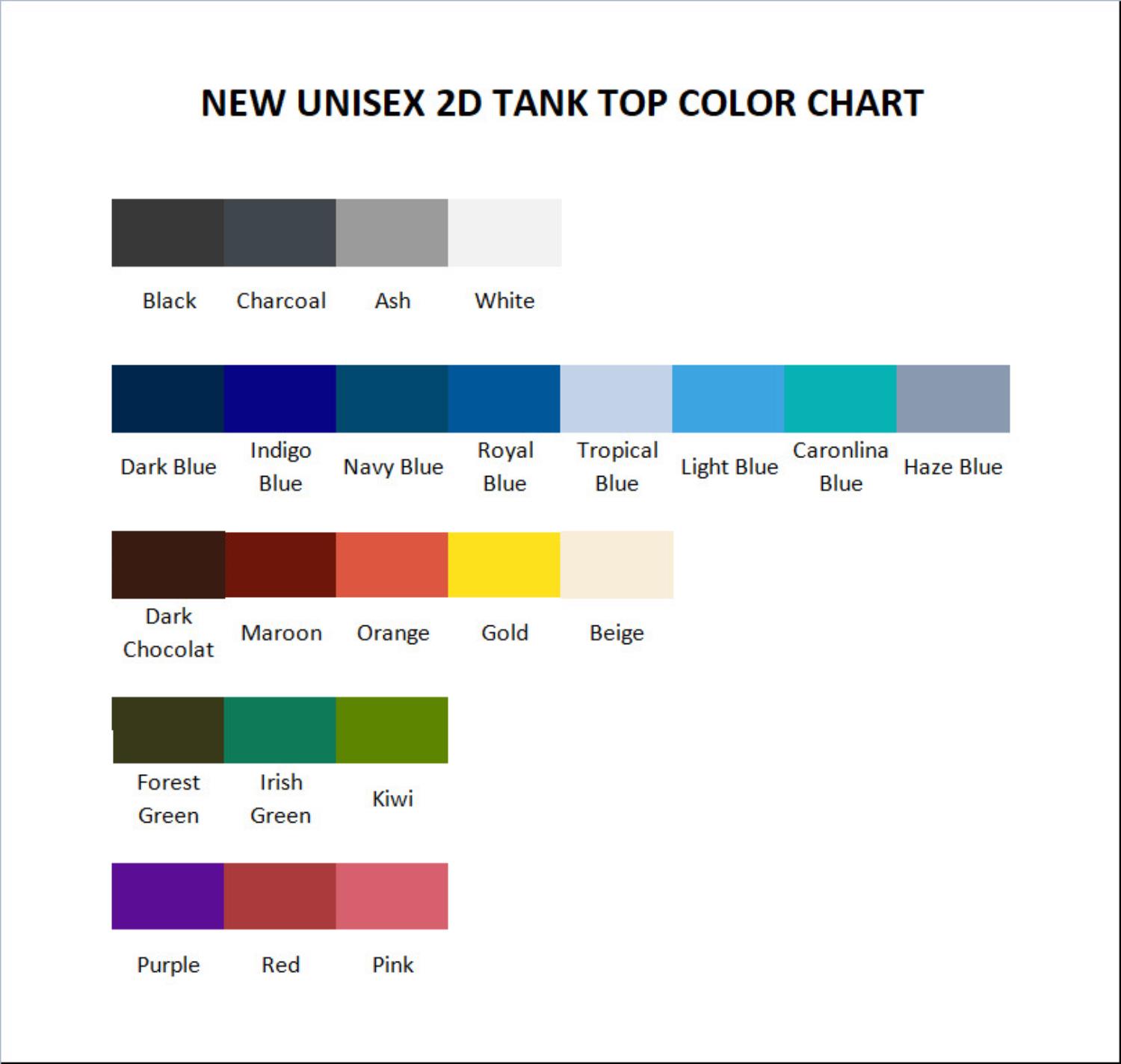 tank top color chart - MeatCanyon UK Shop