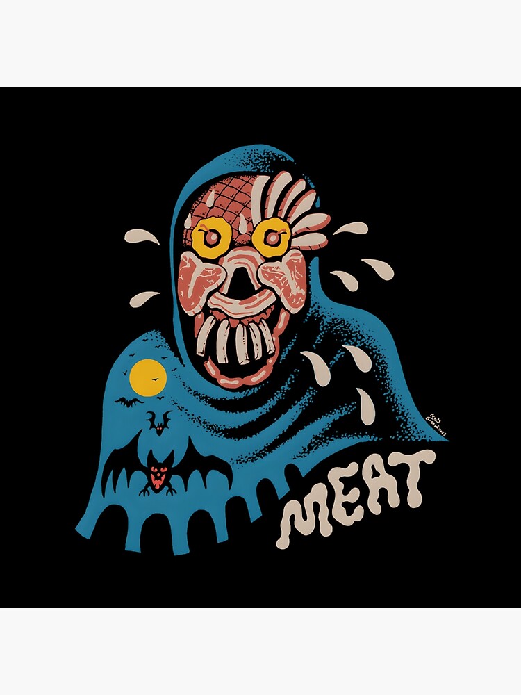 Meatcanyon Merch Meathead Throw Pillow - Image 2