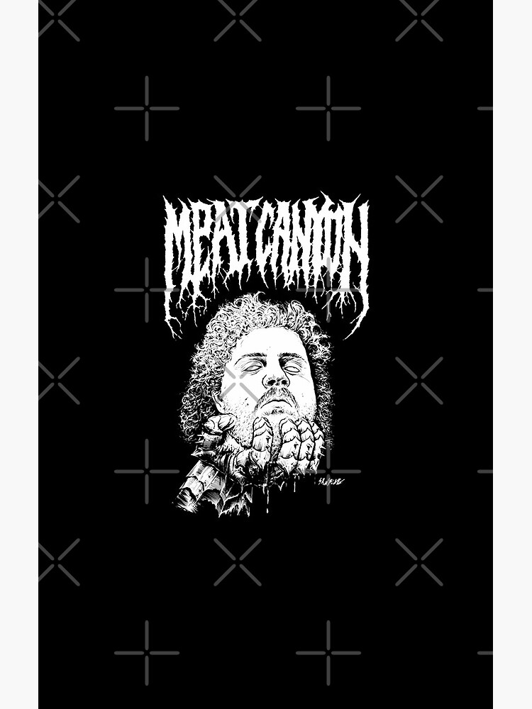 Meatcanyon Nightmare Fuel Meatcanyon Merch Shower Curtain - Image 2