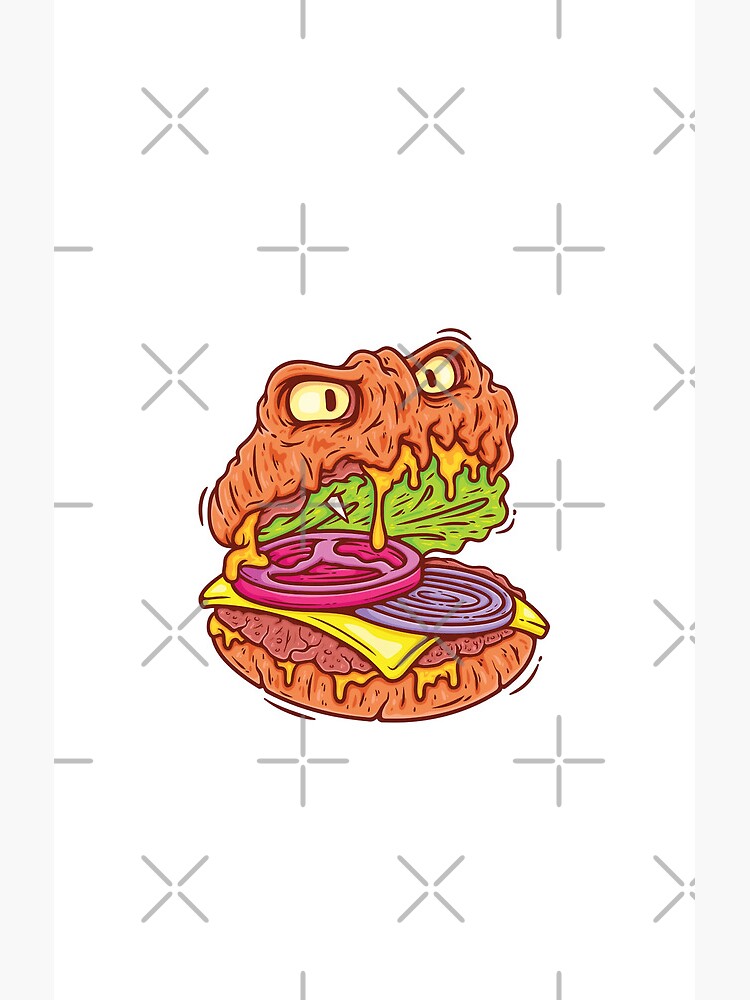 Yeahhh Horror Food Shower Curtain - Image 2