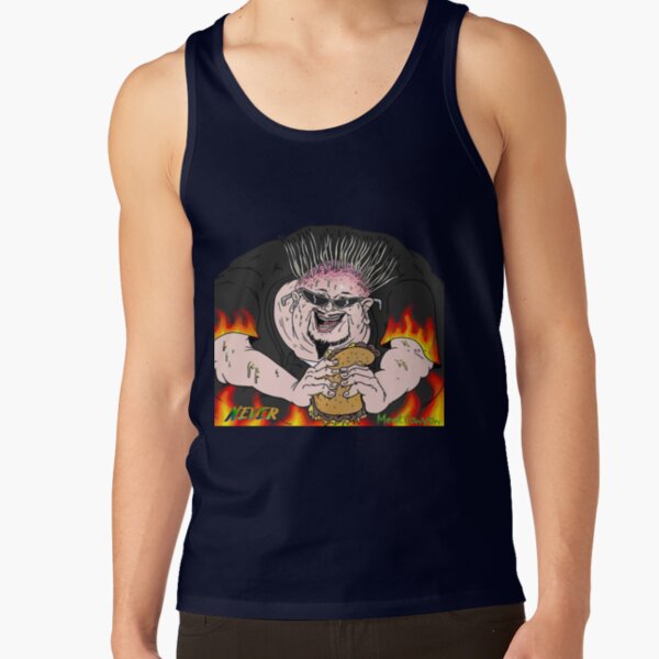 Meatcanyon King Of Mukbang Tank Top - Image 5