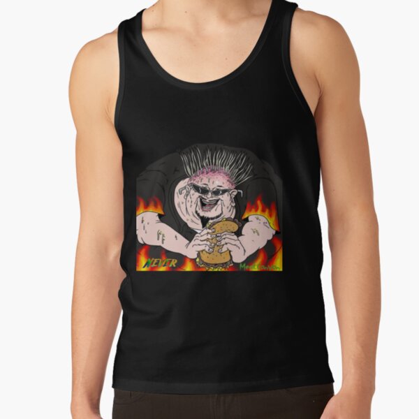 Meatcanyon King Of Mukbang Tank Top