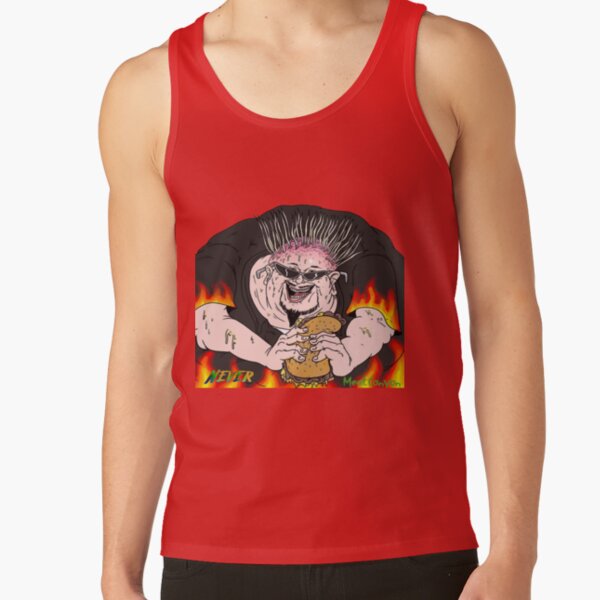 Meatcanyon King Of Mukbang Tank Top - Image 4