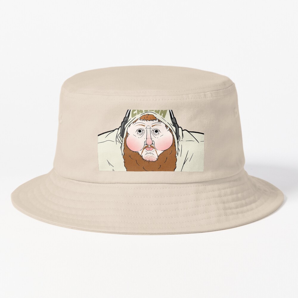 Caseoh Cartoon Meme Limited Time Only Bucket Hat