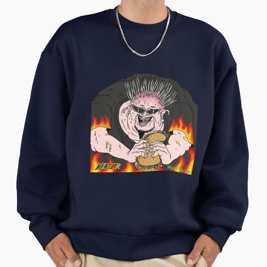 Meatcanyon King Of Mukbang Sweatshirt - Image 5