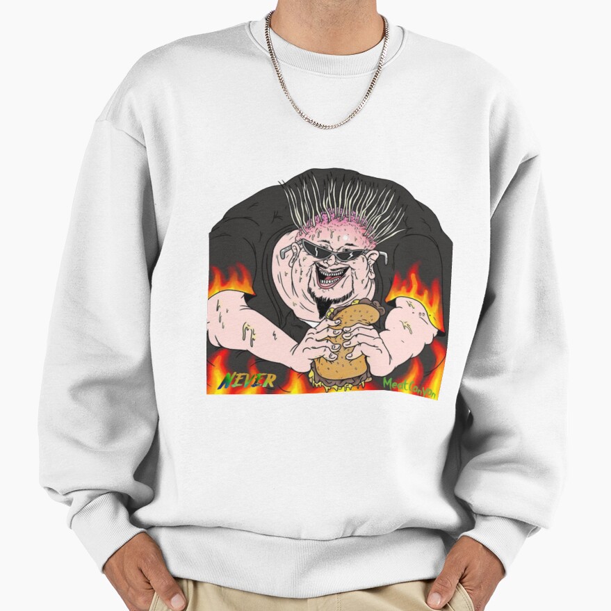 Meatcanyon King Of Mukbang Sweatshirt - Image 2