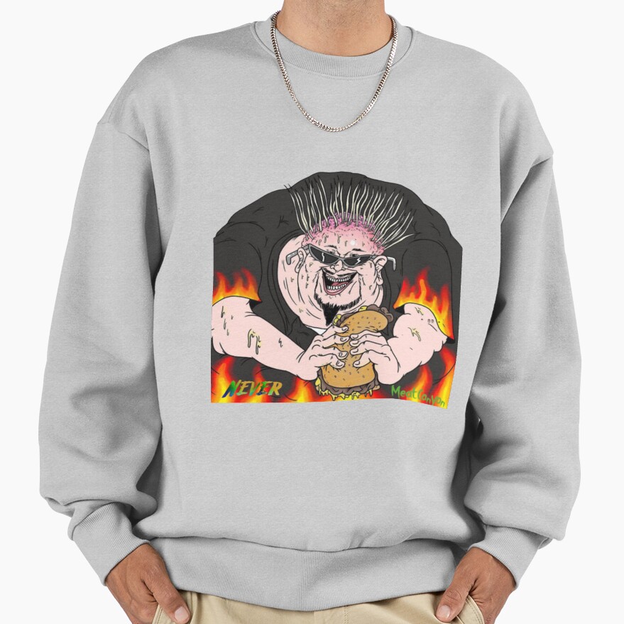 Meatcanyon King Of Mukbang Sweatshirt - Image 4