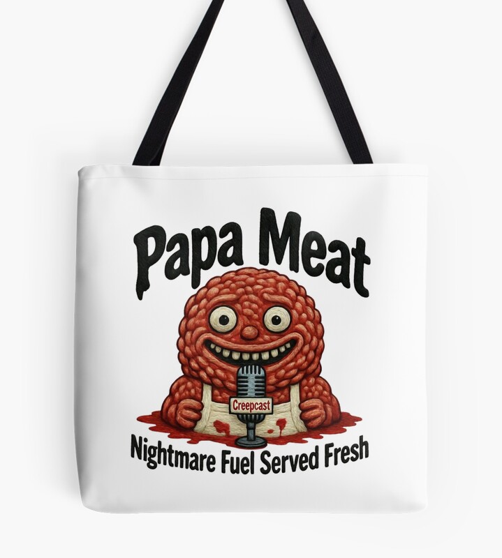 Papa Meat Nightmare Tee Meatcanyon Tote Bag
