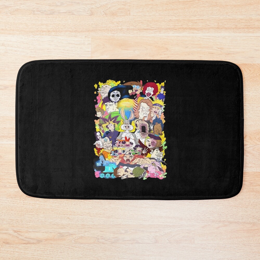 The All Character Of Tv Bath Mat
