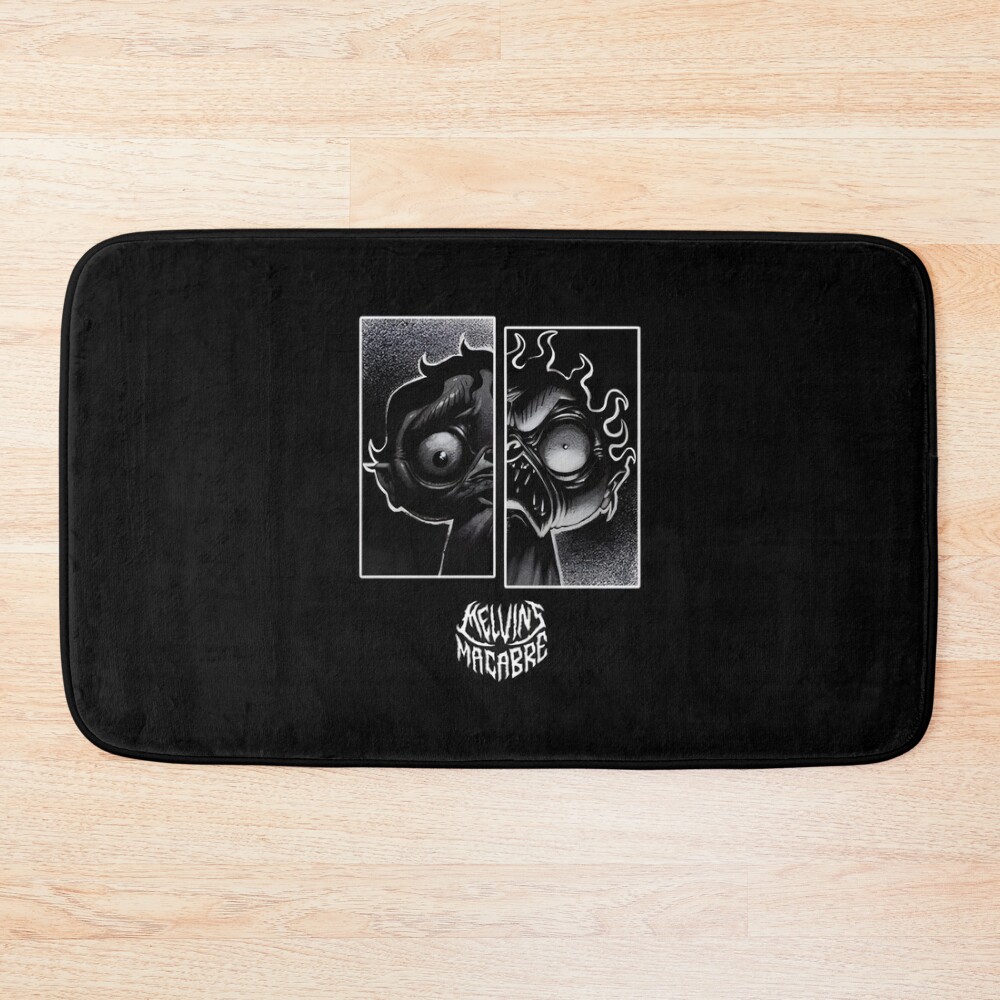 Poster Of My Face Bath Mat