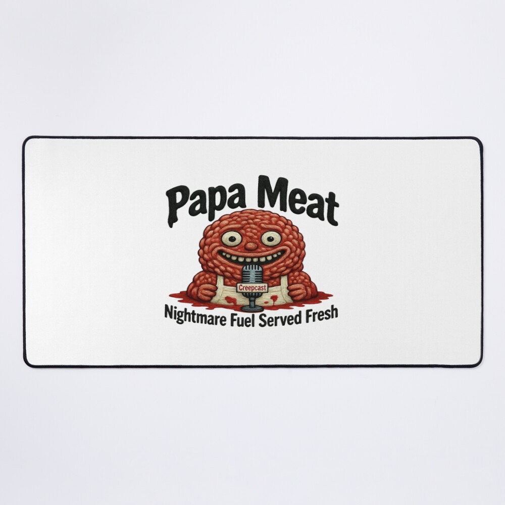 Fuel Creepcast Faux Embroidery Tee Meatcanyon Mouse Pad
