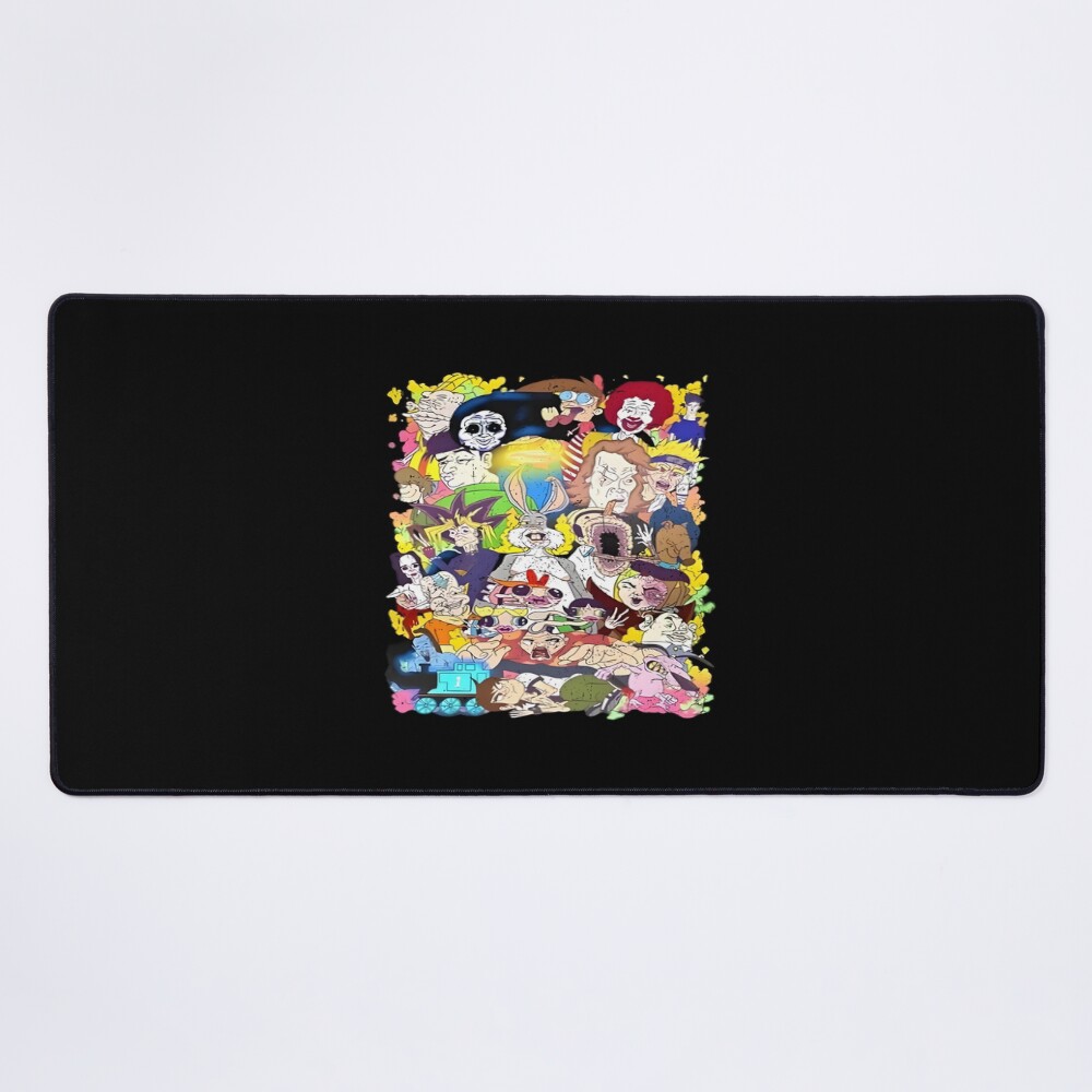 The All Character Of Tv Mouse Pad