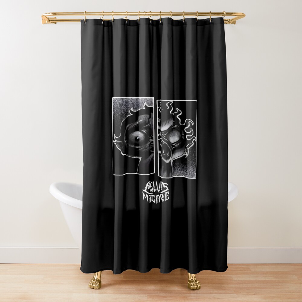 Poster Of My Face Shower Curtain