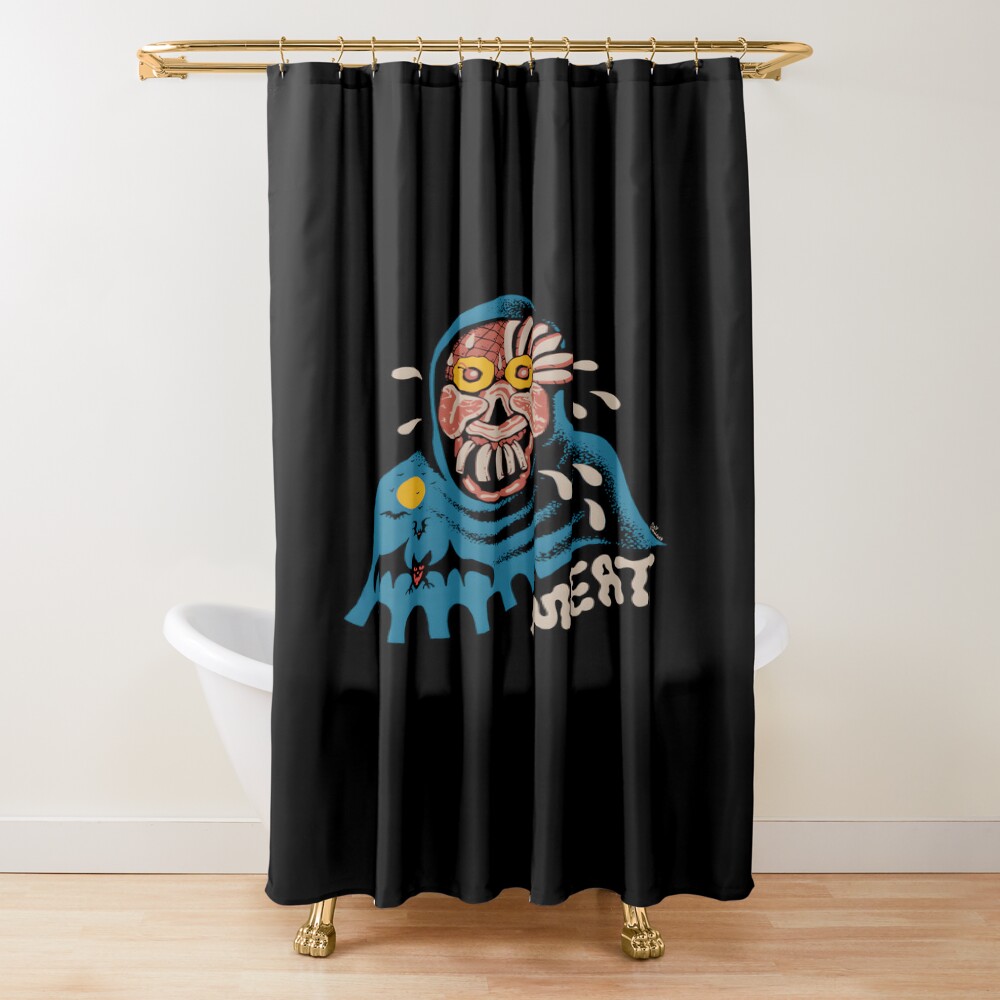Meatcanyon Merch Meathead Shower Curtain