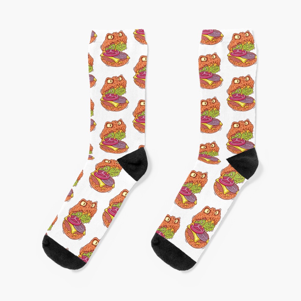 Yeahhh Horror Food Socks