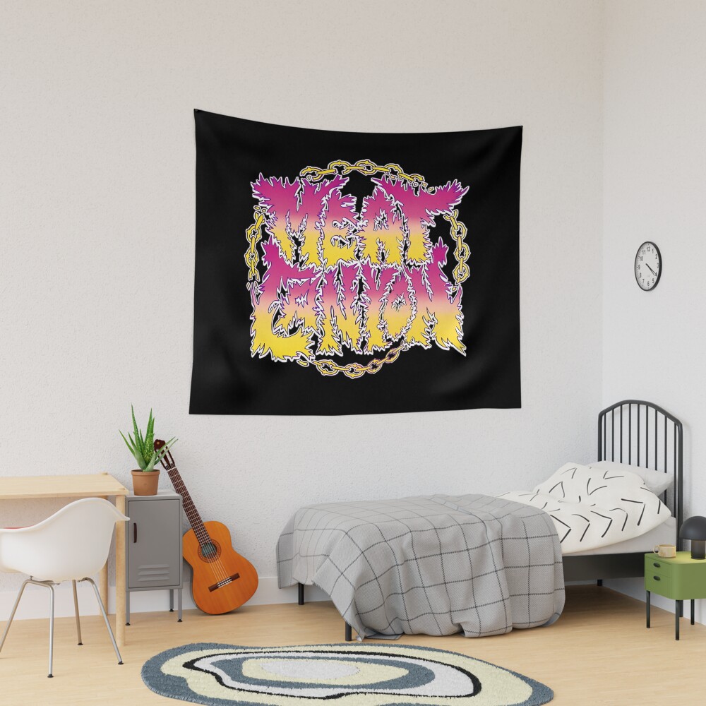 Meatcanyon Logo Tapestry