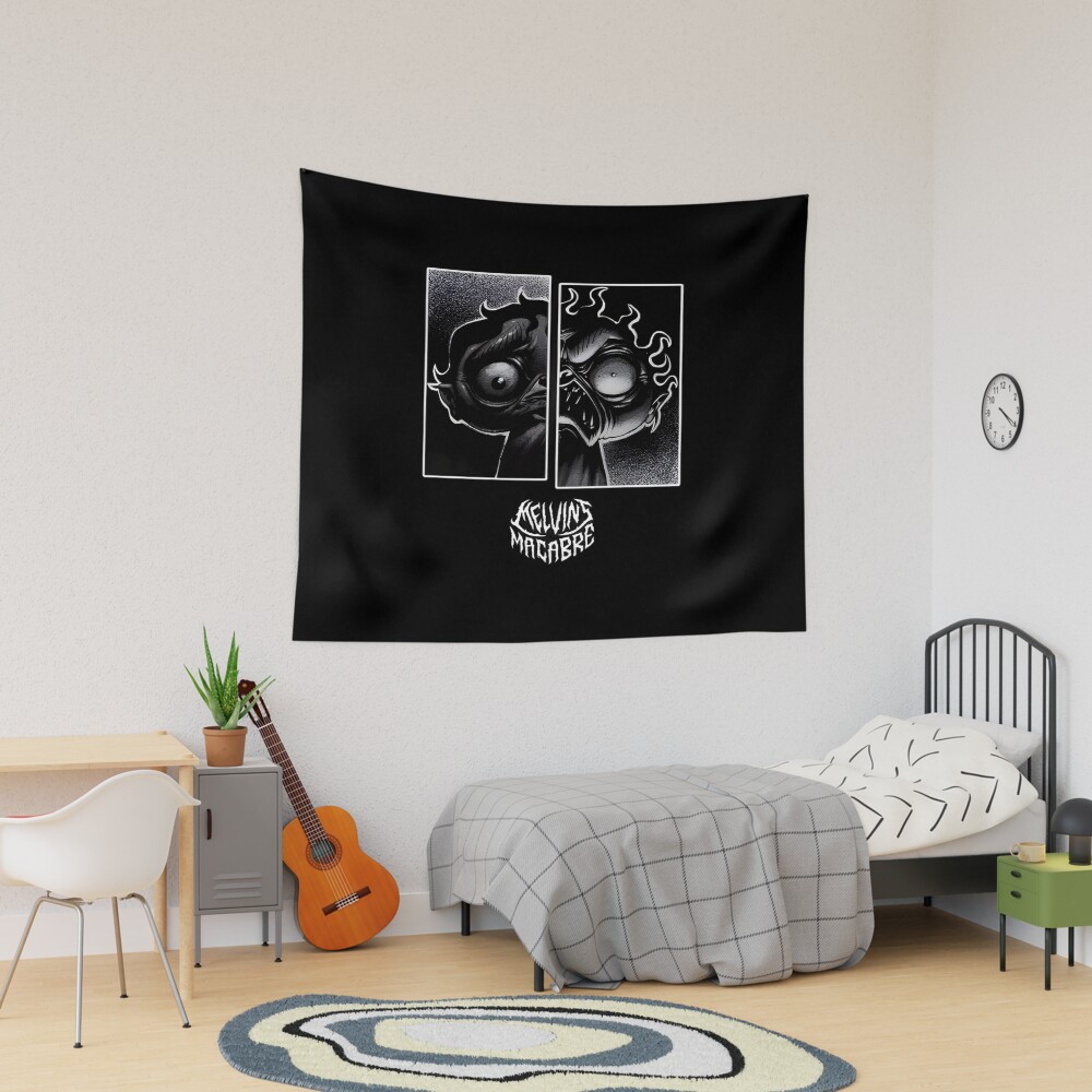 Poster Of My Face Tapestry