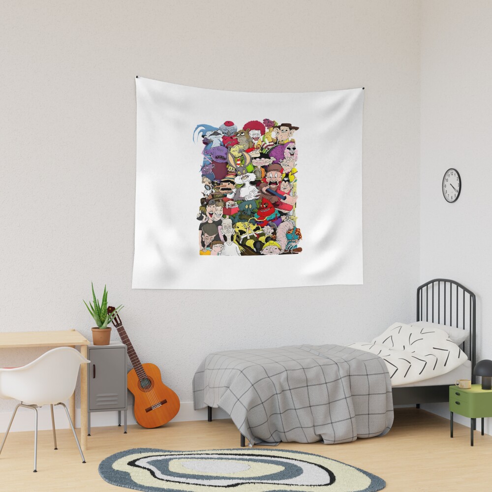 Movie All Character Tapestry
