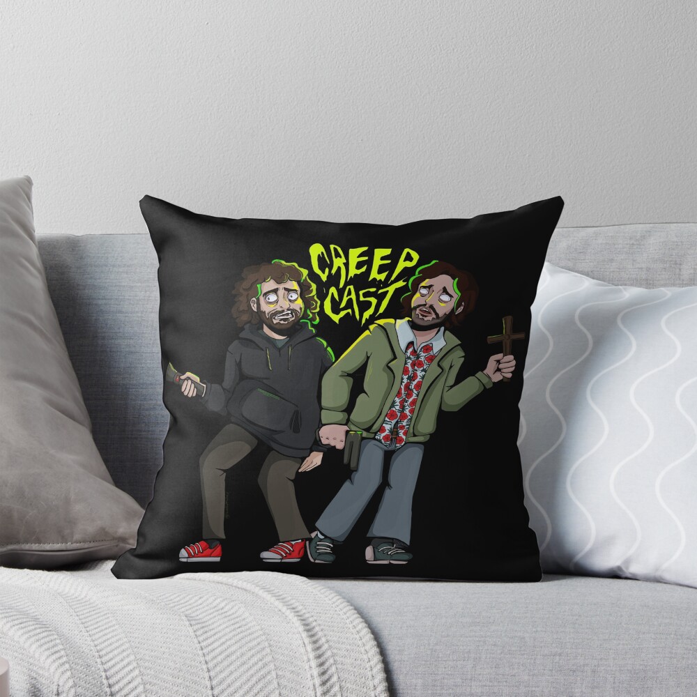 Meatcanyon And Wendigoon Throw Pillow