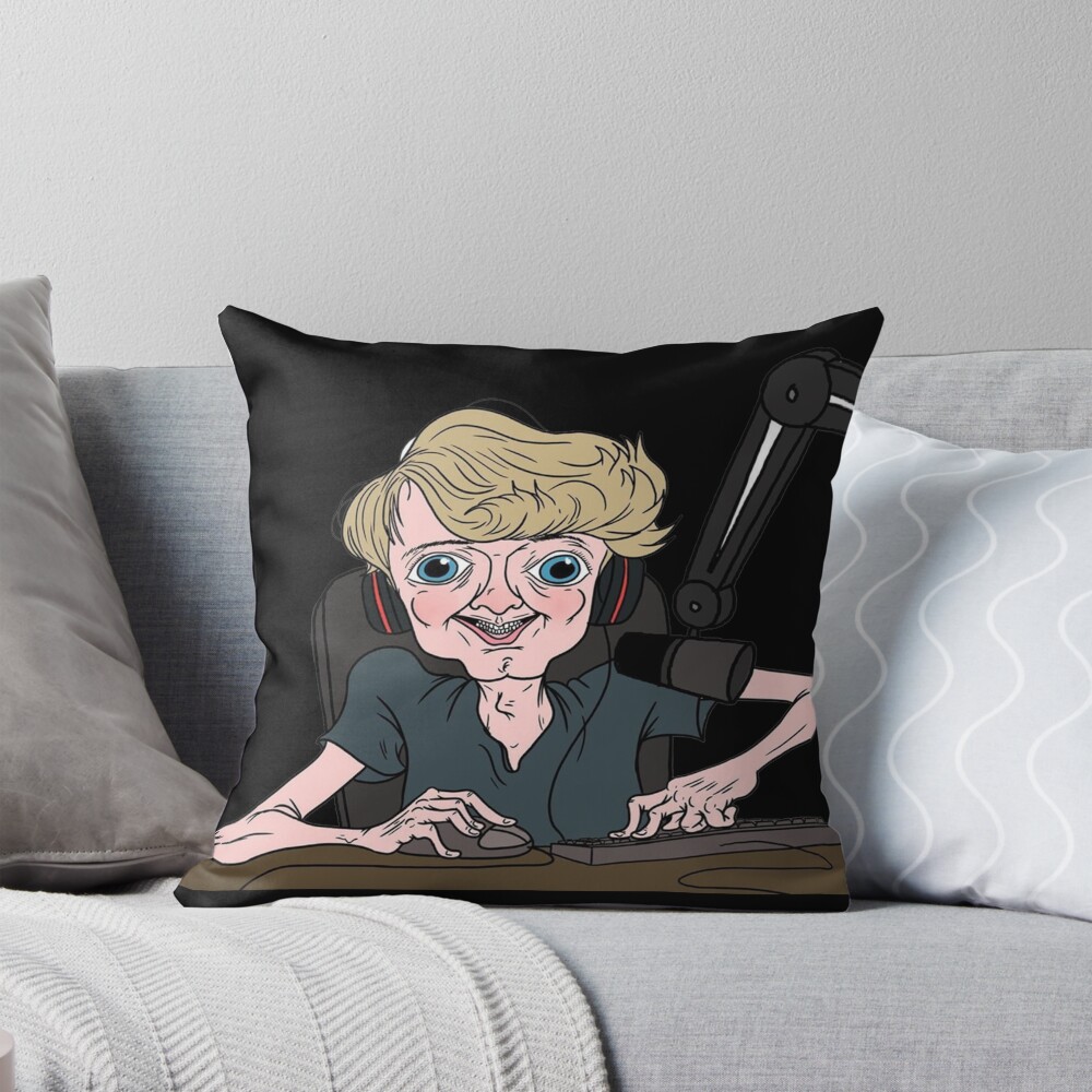 Meatcanyon Pewdiepie Throw Pillow